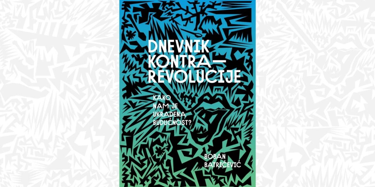 Promocija Batrićevićevog “Dnevnika kontrarevolucije” śutra u podgoričkoj Biblioteci